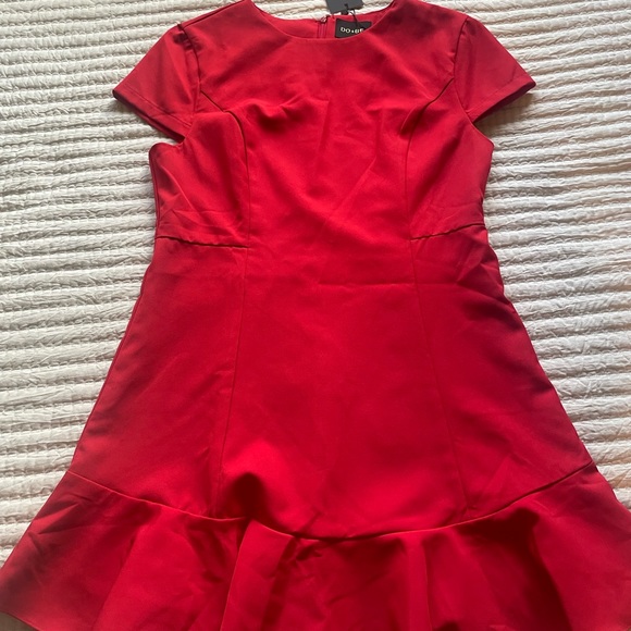 NWT, never worn, lined, Red Dress - Picture 6 of 6